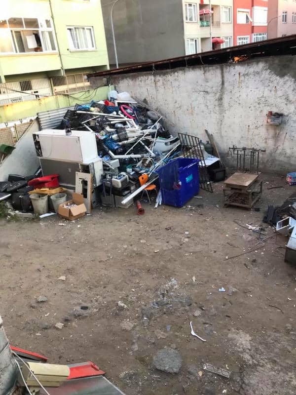 Beyaz Eşya Hurdası Alımı yerinde tartım