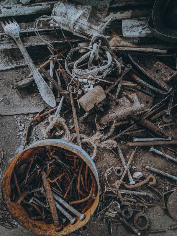 Üsküdar fabrika şantiye hurdası